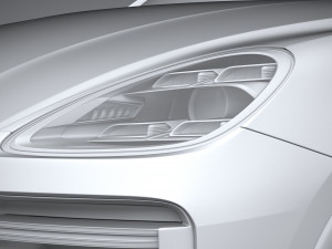 Porsche Cayenne Turbo GT 2022 3D Model