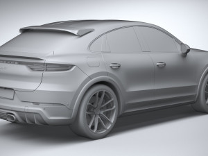 Porsche Cayenne Turbo GT 2022 3D Model