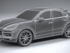 Porsche Cayenne Turbo GT 2022 3D Model