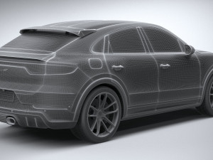Porsche Cayenne Turbo GT 2022 3D Model