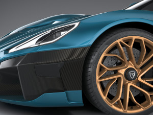 Rimac Nevera 2022 3D 模型