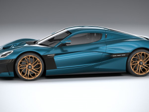 Rimac Nevera 2022 3D 模型