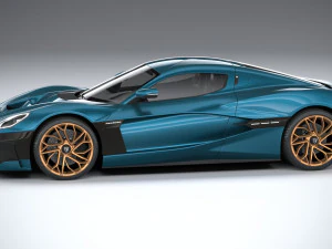 Rimac Nevera 2022 3D Model