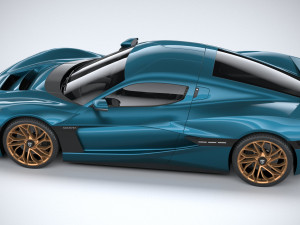 Rimac Nevera 2022 3D 模型