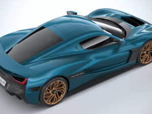 Rimac Nevera 2022 3D 模型