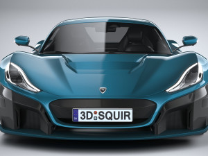 Rimac Nevera 2022 3D 模型