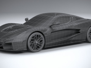 Rimac Nevera 2022 3D 模型
