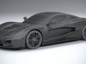 Rimac Nevera 2022 3D Model