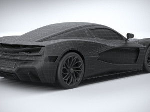 Rimac Nevera 2022 3D 模型