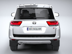 Toyota Land Cruiser GR-Sport 2022 3D Модель