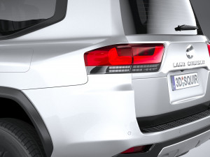 Toyota Land Cruiser GR-Sport 2022 3D Модель