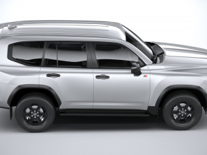 Toyota Land Cruiser GR-Sport 2022 3D Модель