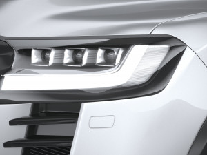 Toyota Land Cruiser GR-Sport 2022 3D Модель