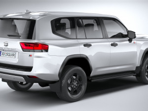 Toyota Land Cruiser GR-Sport 2022 3D Модель