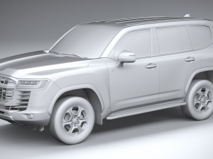 Toyota Land Cruiser GR-Sport 2022 3D Модель