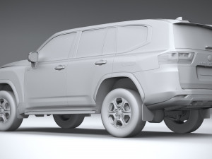 Toyota Land Cruiser GR-Sport 2022 3D Модель