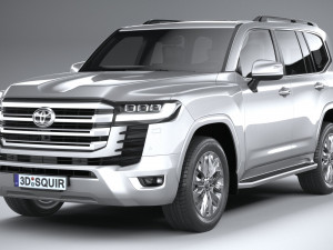 Toyota Land Cruiser ZX 2022 3Dモデル