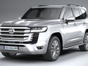 Toyota Land Cruiser ZX 2022 3D Model