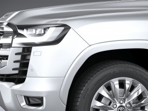 Toyota Land Cruiser ZX 2022 3Dモデル