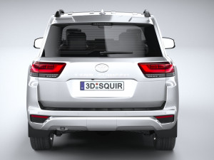 Toyota Land Cruiser ZX 2022 3Dモデル
