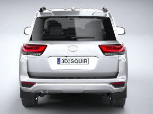 Toyota Land Cruiser ZX 2022 3D Model