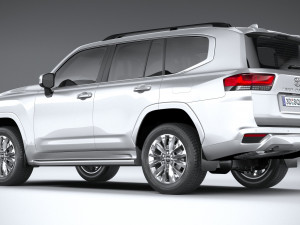 Toyota Land Cruiser ZX 2022 3Dモデル
