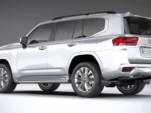 Toyota Land Cruiser ZX 2022 3D Model