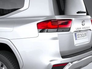 Toyota Land Cruiser ZX 2022 3D Model