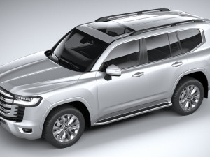 Toyota Land Cruiser ZX 2022 3Dモデル
