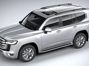 Toyota Land Cruiser ZX 2022 3D Model