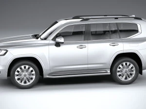 Toyota Land Cruiser ZX 2022 3D Model
