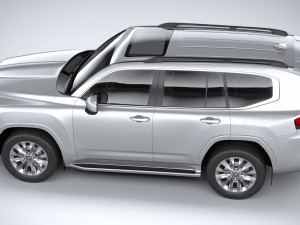 Toyota Land Cruiser ZX 2022 3Dモデル