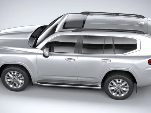 Toyota Land Cruiser ZX 2022 3D Model