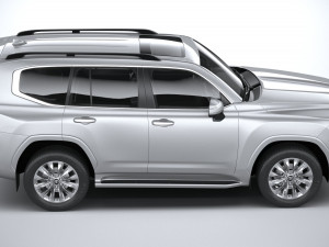 Toyota Land Cruiser ZX 2022 3Dモデル