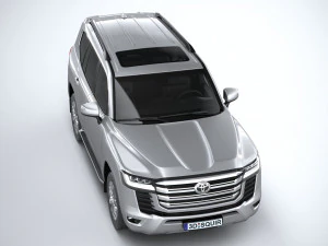 Toyota Land Cruiser ZX 2022 3D Model