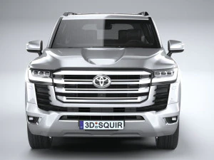 Toyota Land Cruiser ZX 2022 3D Model