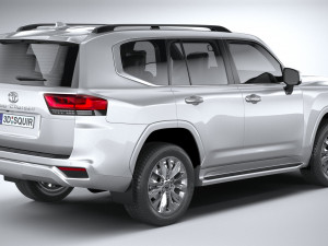 Toyota Land Cruiser ZX 2022 3Dモデル