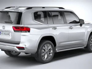 Toyota Land Cruiser ZX 2022 3D Model