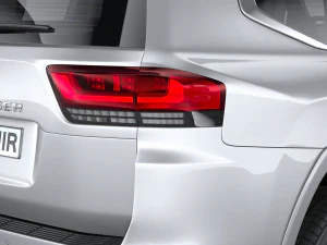 Toyota Land Cruiser ZX 2022 3D Model