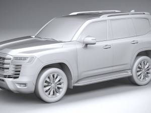 Toyota Land Cruiser ZX 2022 3Dモデル