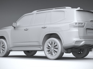 Toyota Land Cruiser ZX 2022 3Dモデル