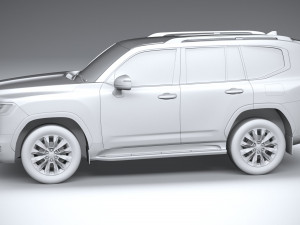Toyota Land Cruiser ZX 2022 3Dモデル