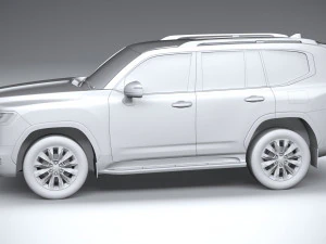 Toyota Land Cruiser ZX 2022 3D Model