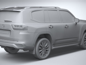 Toyota Land Cruiser ZX 2022 3Dモデル