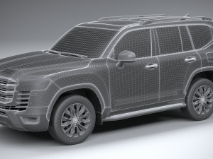 Toyota Land Cruiser ZX 2022 3Dモデル