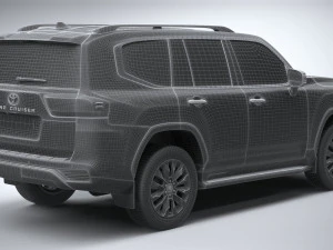 Toyota Land Cruiser ZX 2022 3D Model