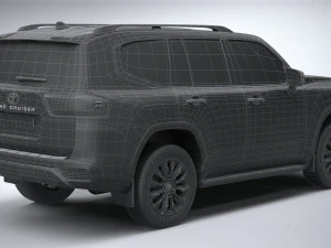 Toyota Land Cruiser ZX 2022 3D Model