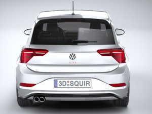 Volkswagen Polo GTI 2022 3D 模型