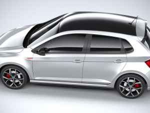 Volkswagen Polo GTI 2022 3D 模型
