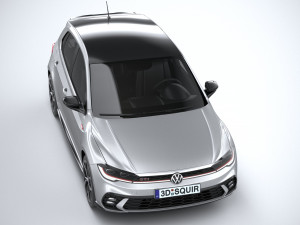 Volkswagen Polo GTI 2022 3D 模型